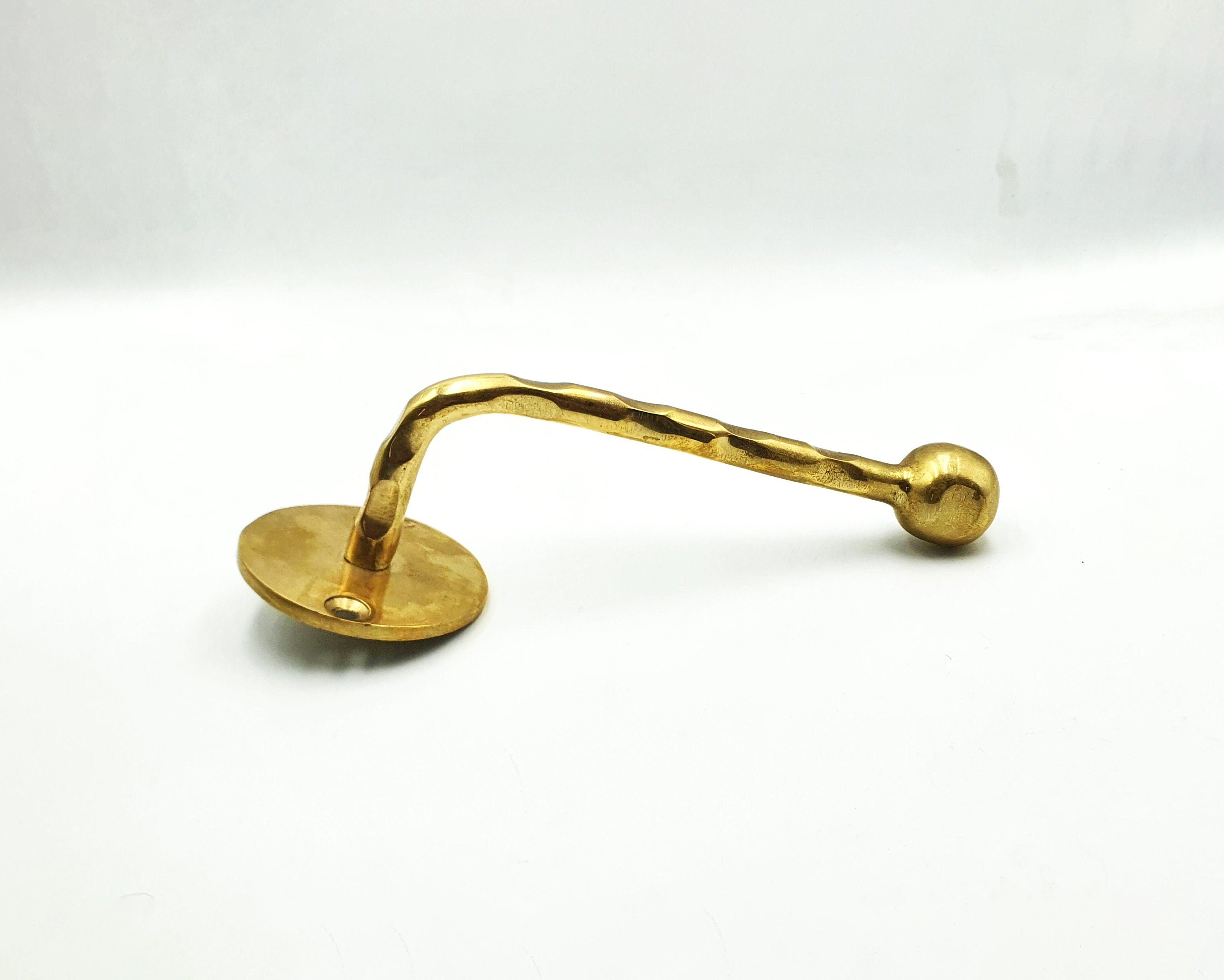 Brass Toilet Paper Holder, Wall-Mounted Roll Holder
