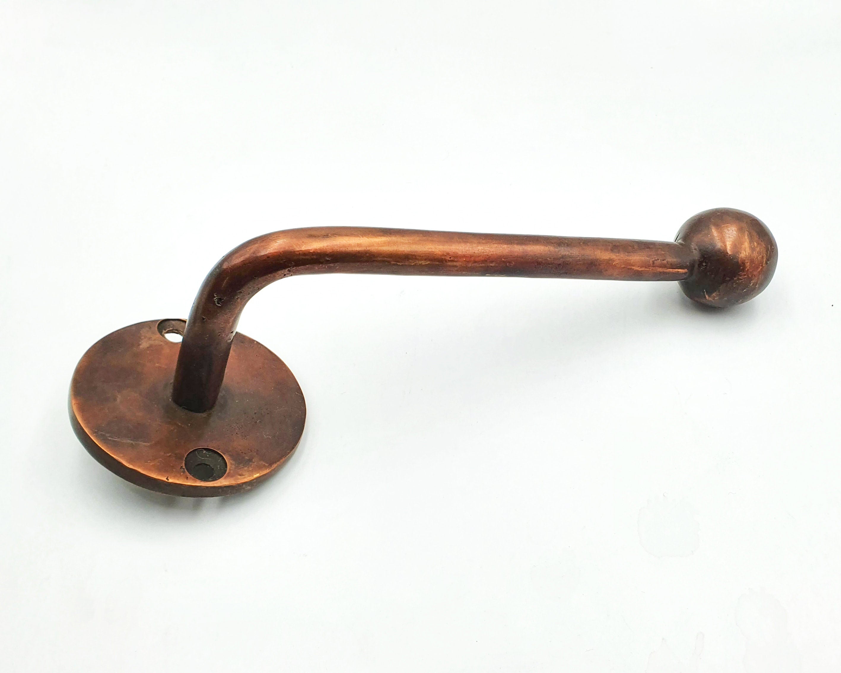 Copper Toilet Paper Holder, Wall-Mounted Bathroom Roll Holde