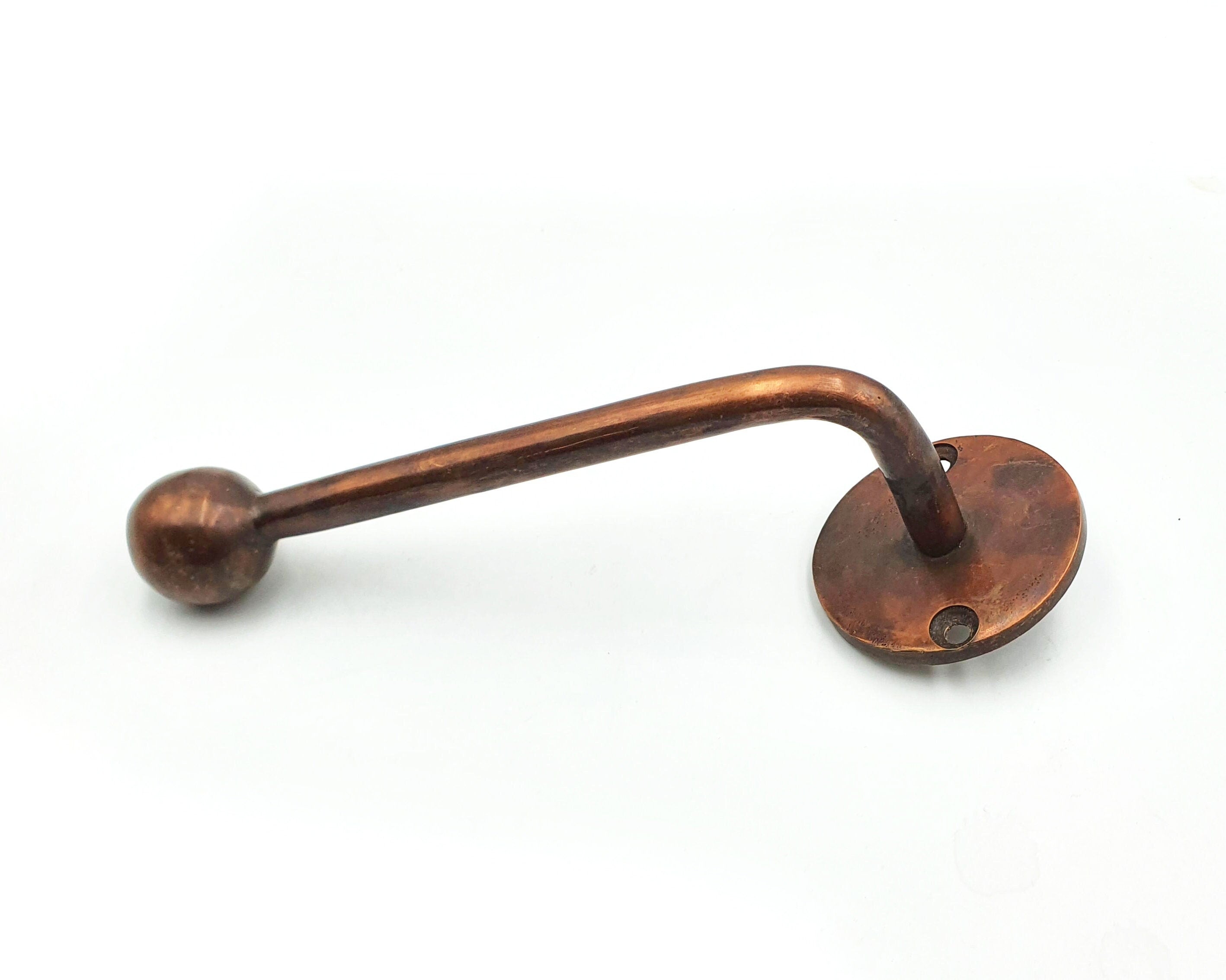 Copper Toilet Paper Holder, Wall-Mounted Bathroom Roll Holde